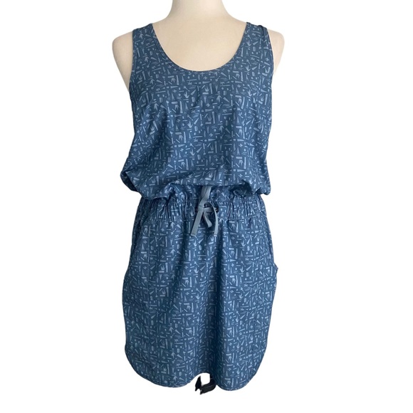 Patagonia Fleetwith Dress in Pigeon Blue - Picture 4 of 10